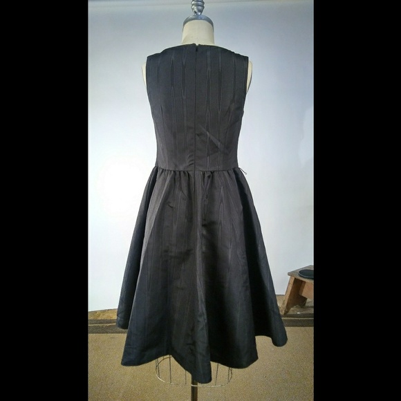 Isaac Mizrahi Woodgrain Taffeta 50's Party Dress - Picture 4 of 7